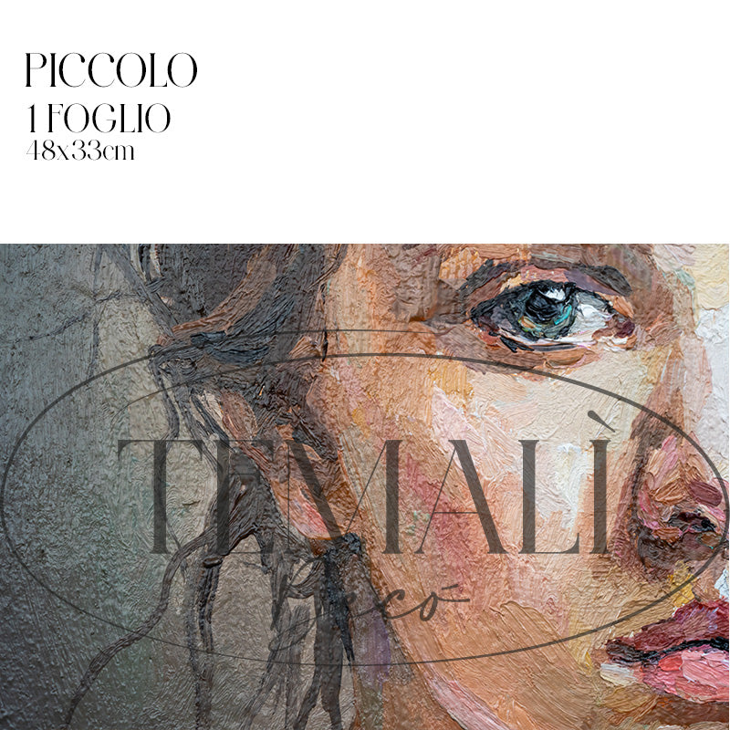 Dècoupage Vintage Quadro - Beauty