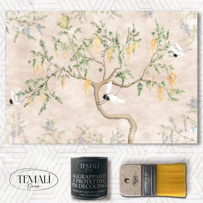 Dècoupage Vintage Quadro - Joy Spring