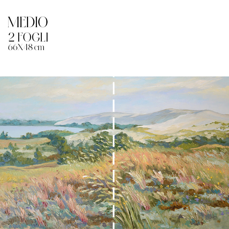 Dècoupage Vintage Quadro - Vento Di Campagna