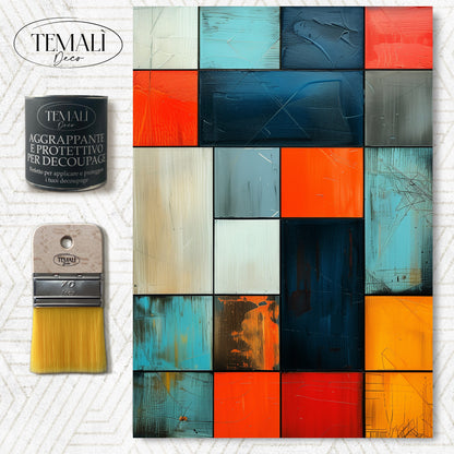 Dècoupage Vintage Quadro - Giochi Di Luce