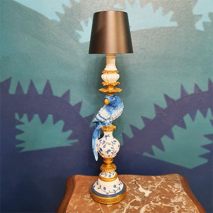 Lampada "Blu Parrot" a led ricaricabile