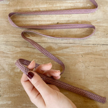 Bordo "Raffinato Malva" Passamaneria Italiana - 1,2 cm
