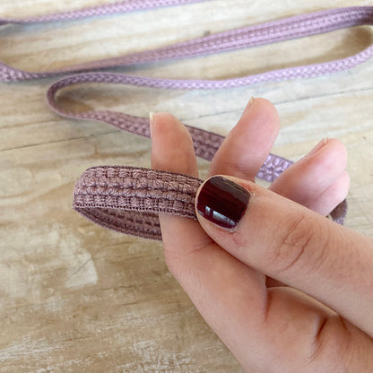 Bordo "Raffinato Malva" Passamaneria Italiana - 1,2 cm