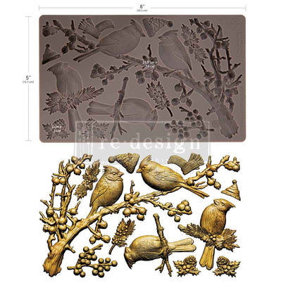 Redesign Decor Moulds "Cardinal Grace" 12,7 x 20,3 cm