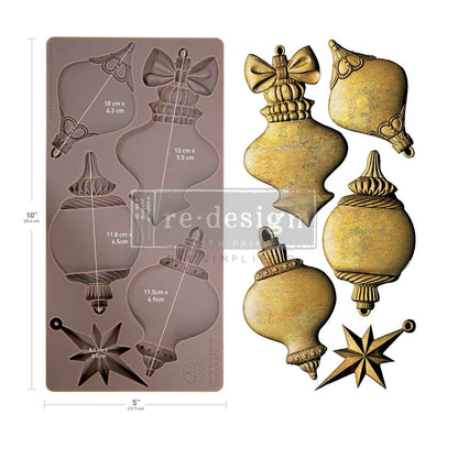 Redesign Decor Moulds "Winter Luxe Blanks" 12,7 x 25,4 cm