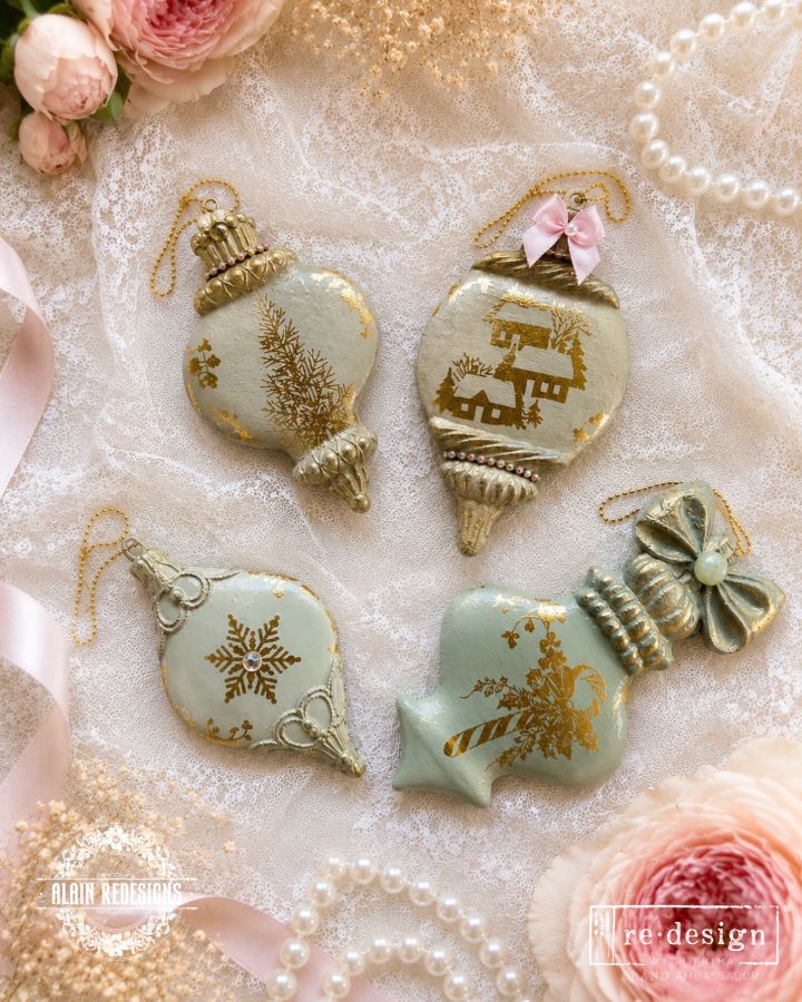 Redesign Decor Moulds "Winter Luxe Blanks" 12,7 x 25,4 cm