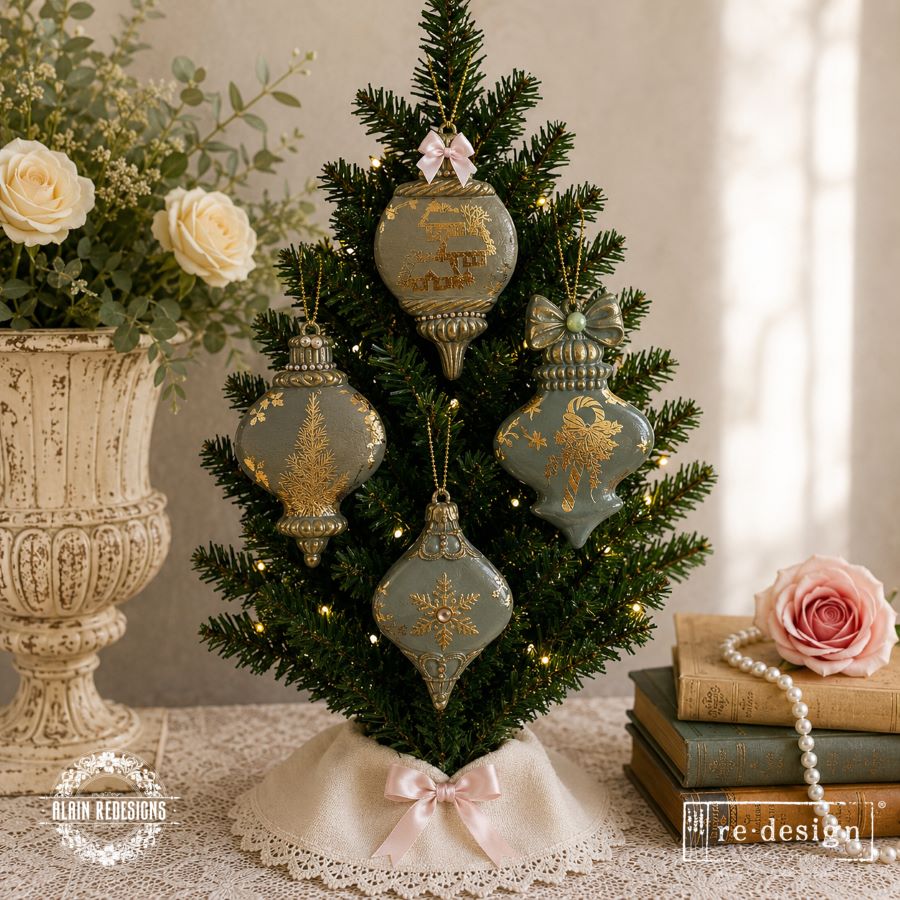 Redesign Decor Moulds "Winter Luxe Blanks" 12,7 x 25,4 cm