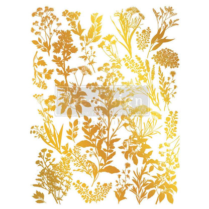Redesign Decorative Transfers Gold Leaf Kacha “A Bird Song” 45×61 cm