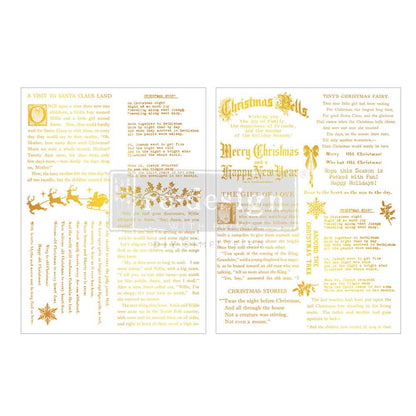 Redesign Decorative Transfers – "Garden Whimsy" 21.5x28 cm 3 sheets
