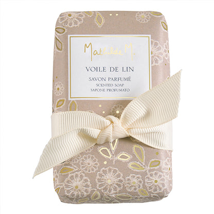 Saponetta “Cachemire Exquis - Voile de Lin" Mathilde M.