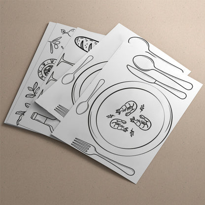 Stampa Trasferibile “SEGNAPOSTO” 28×42 cm - 8 FOGLI