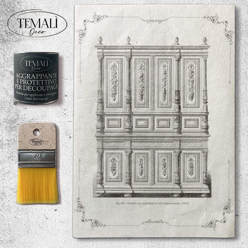 Découpage Serigrafia - Armadio per Porcellane