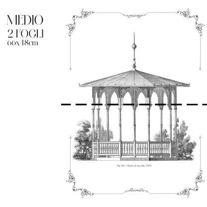 Découpage Serigrafia - Chiosco in Villa