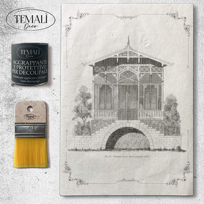 Decoupagé Serigrafia - Padiglione in Campagna