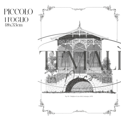 Decoupagé Serigrafia - Padiglione in Campagna