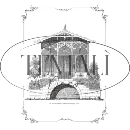 Decoupagé Serigrafia - Padiglione in Campagna