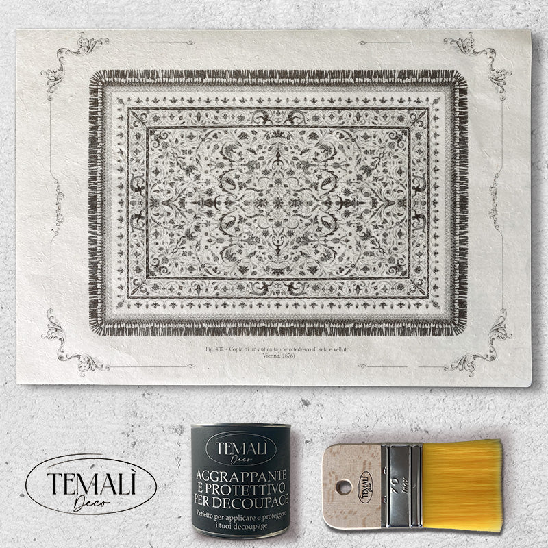 Decoupagé Serigrafia - Tappeto Tedesco