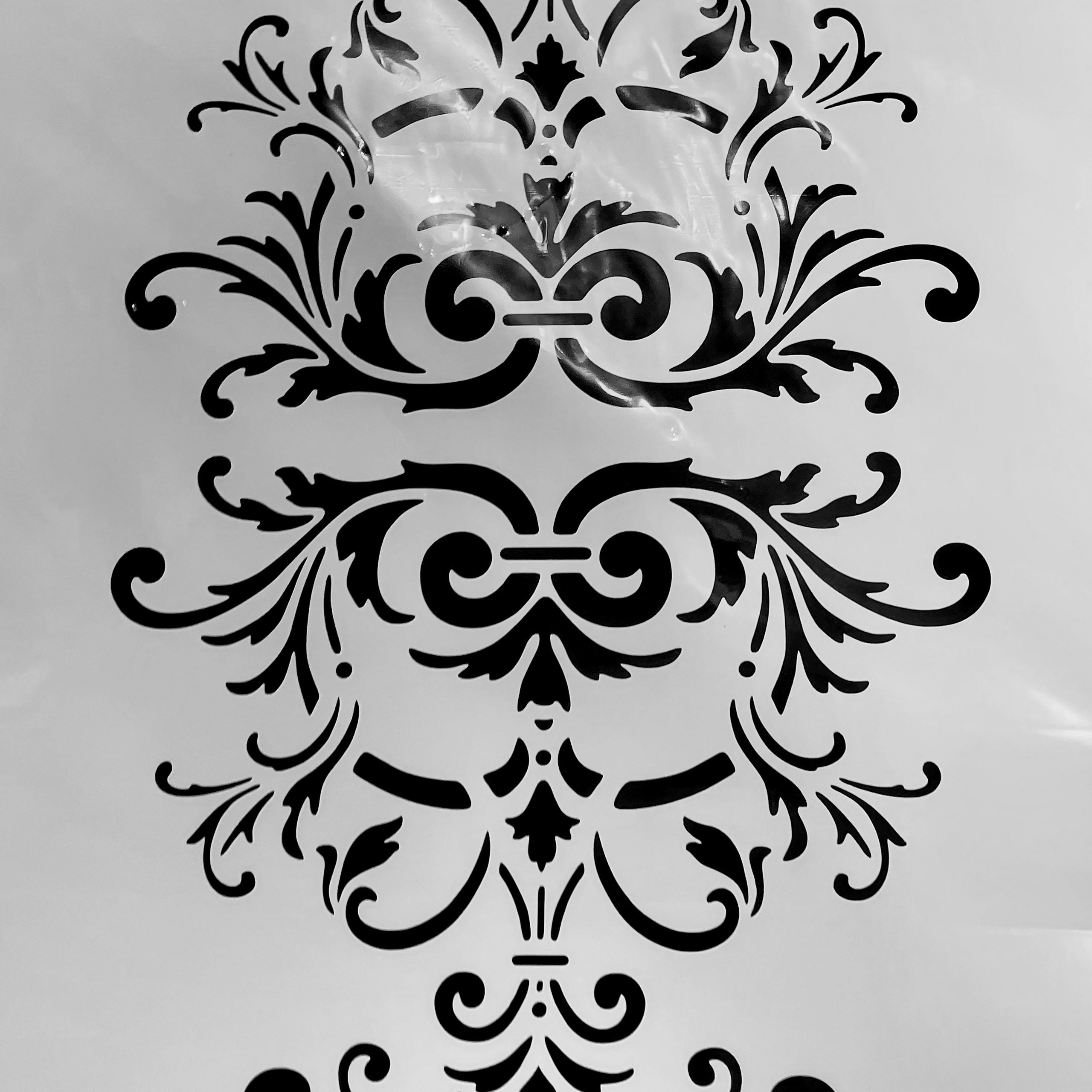 Grande Stencil Grottesca fine