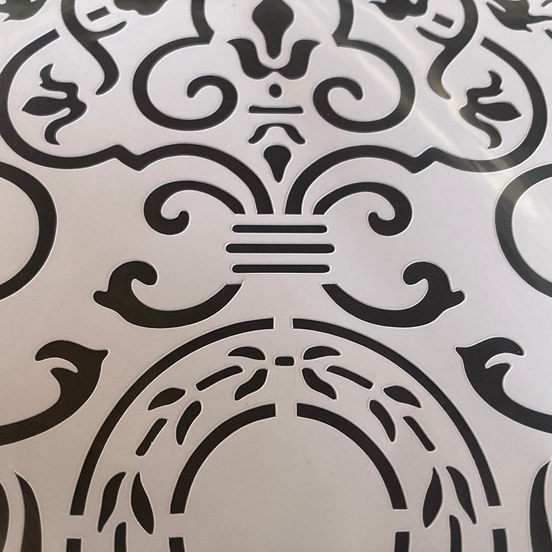 Stencil “Château enchanté”, Magic Paint, riutilizzabile, 30×55 cm