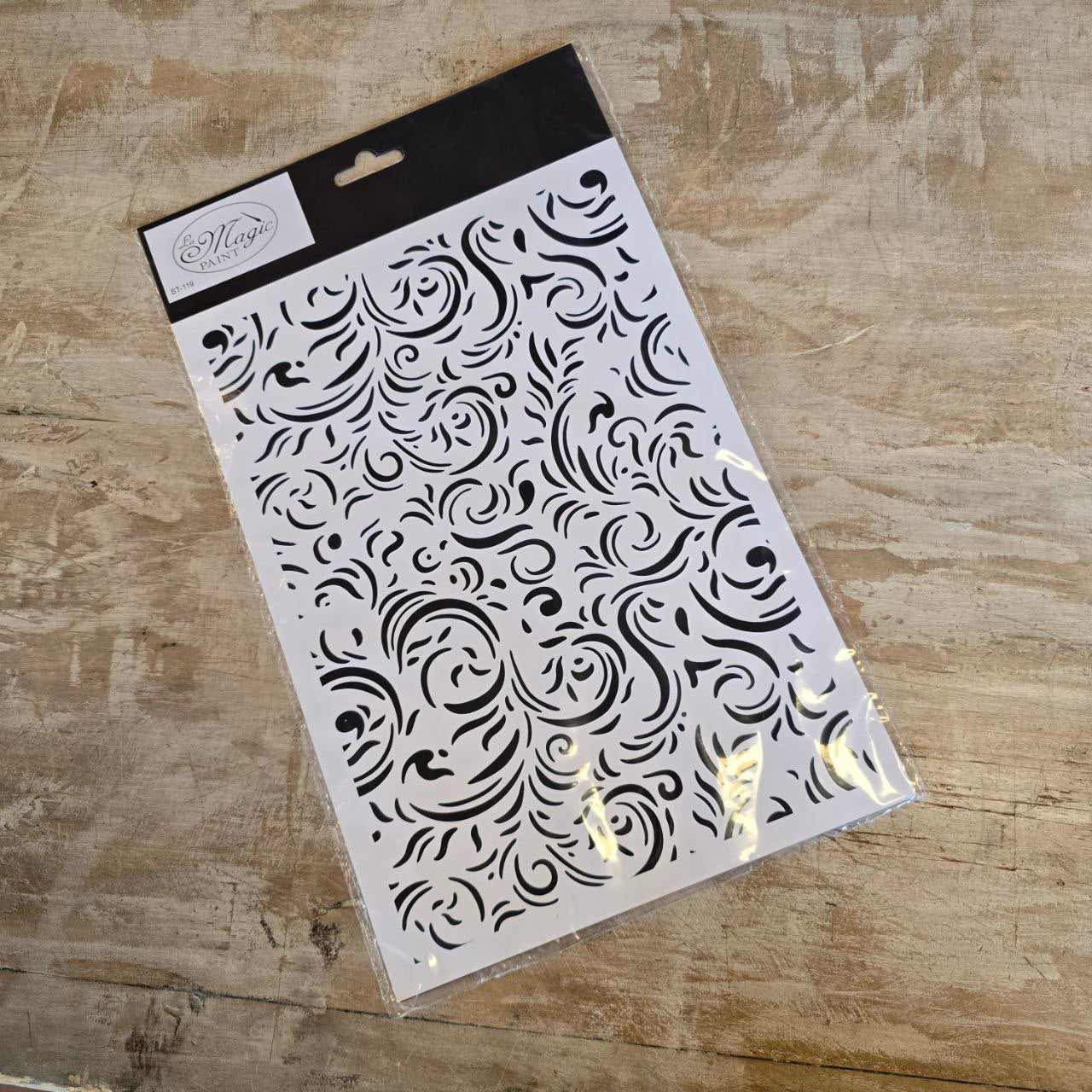 Stencil “Maharaja”, Magic Paint, riutilizzabile, 21×29,7 cm