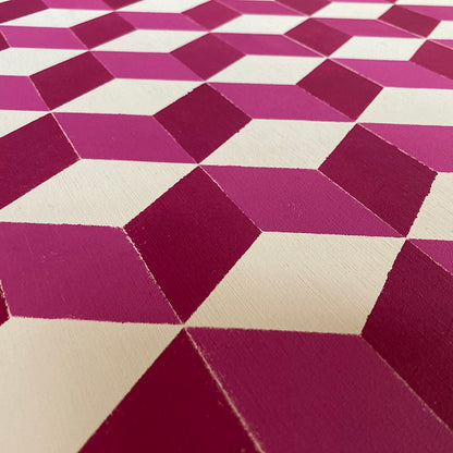 Stencil Multistrato “Optical '70”, Magic Paint, riutilizzabile, 40×60 cm