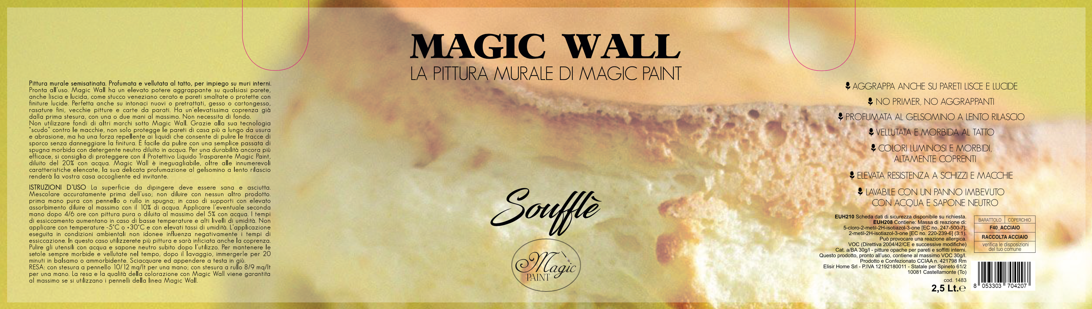 Magic Wall colore “SOUFFLÉ"