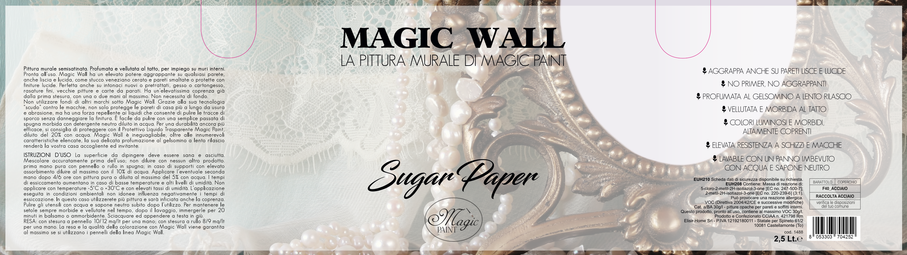 Magic Wall colore “SUGAR PAPER"