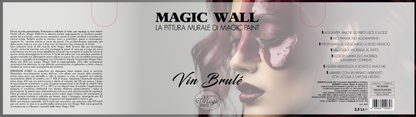 Magic Wall colore “VIN BRULÈ”