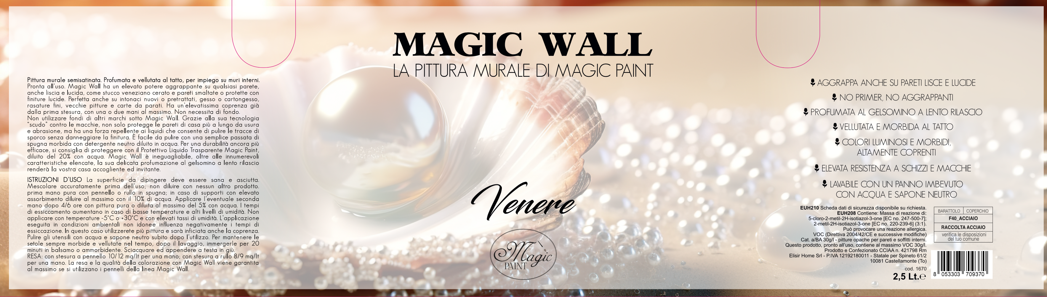 Magic Wall colore “VENERE”