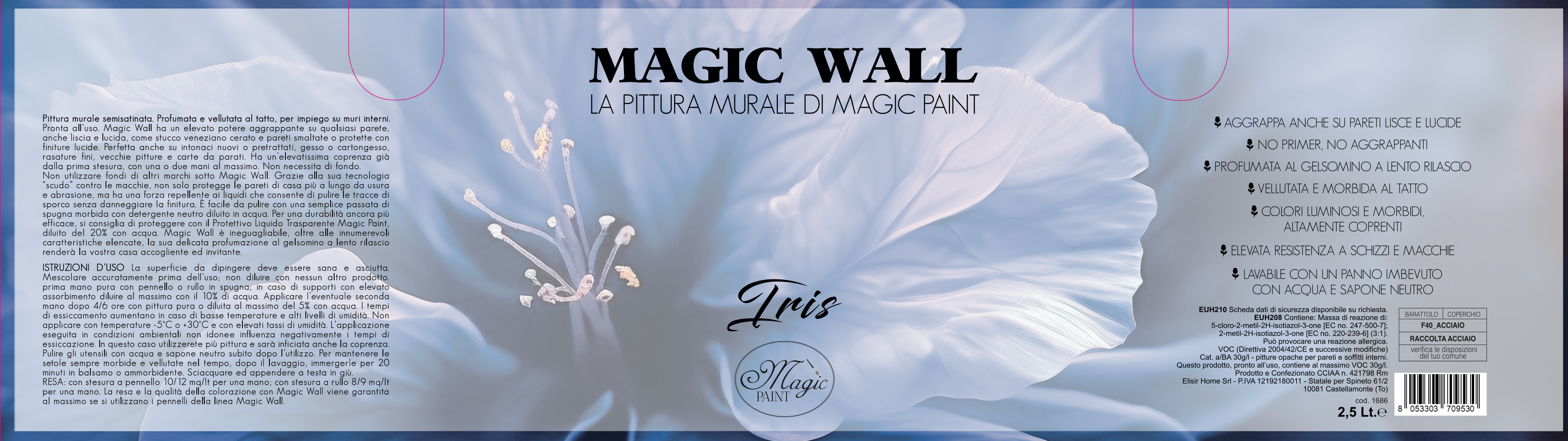 Magic Wall colore “IRIS”