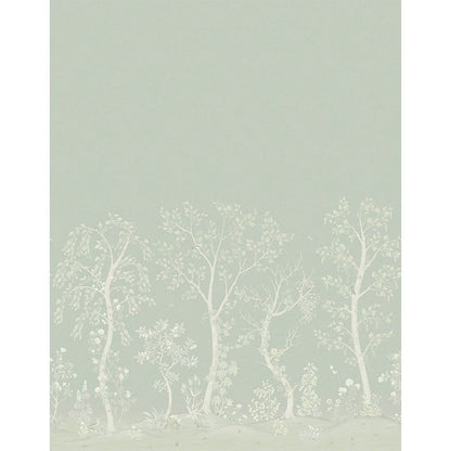 Carta da Parati "SEASONAL WOODS Silk" The Garden | COLE & SON