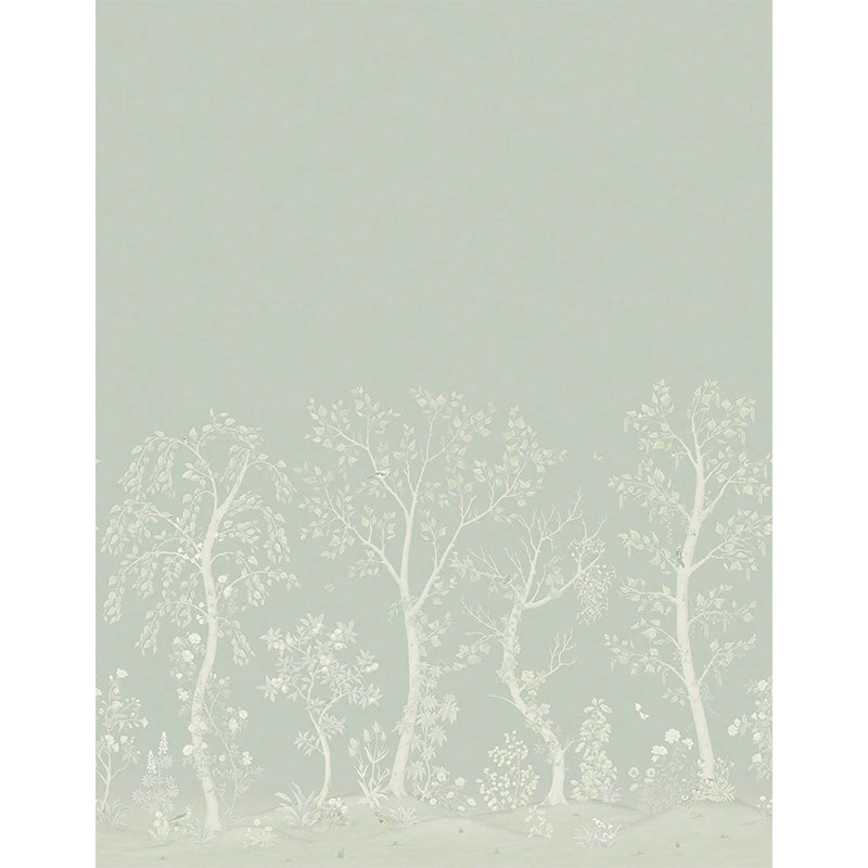 Carta da Parati "SEASONAL WOODS Silk" The Garden | COLE & SON