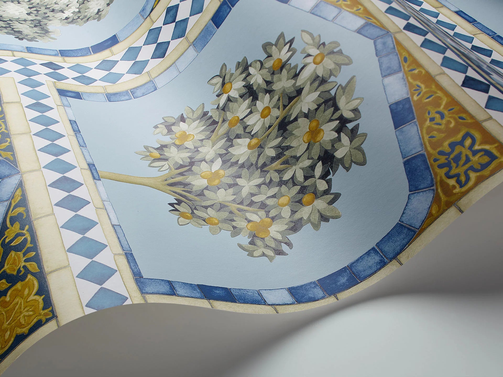 Carta da Parati "MARTYN LAWRENCE BULLARD" Sultan's Palace azzurro | COLE & SON