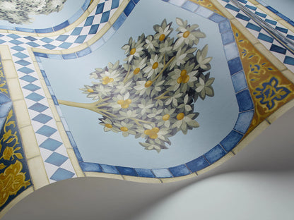 Carta da Parati "MARTYN LAWRENCE BULLARD" Sultan's Palace azzurro | COLE & SON