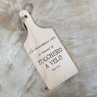 Tagliere Lungo "Zucchero a Velo"