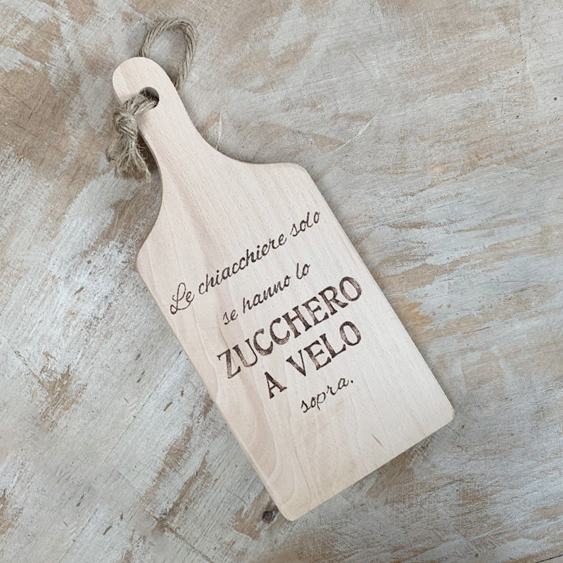 Tagliere Lungo "Zucchero a Velo"