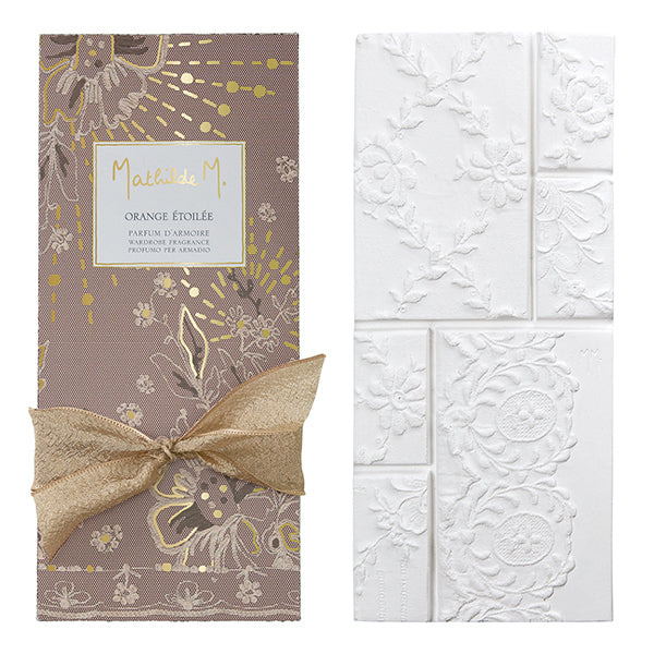 Tavoletta Dentelle profumata Fétés Enchantées -Orange Étoilée - Mathilde M.