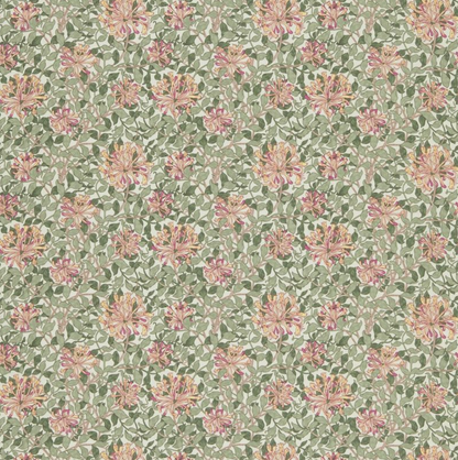 TELA "MADRESELVA VERDE CLARO" Morris & Co - Morris & Amigos