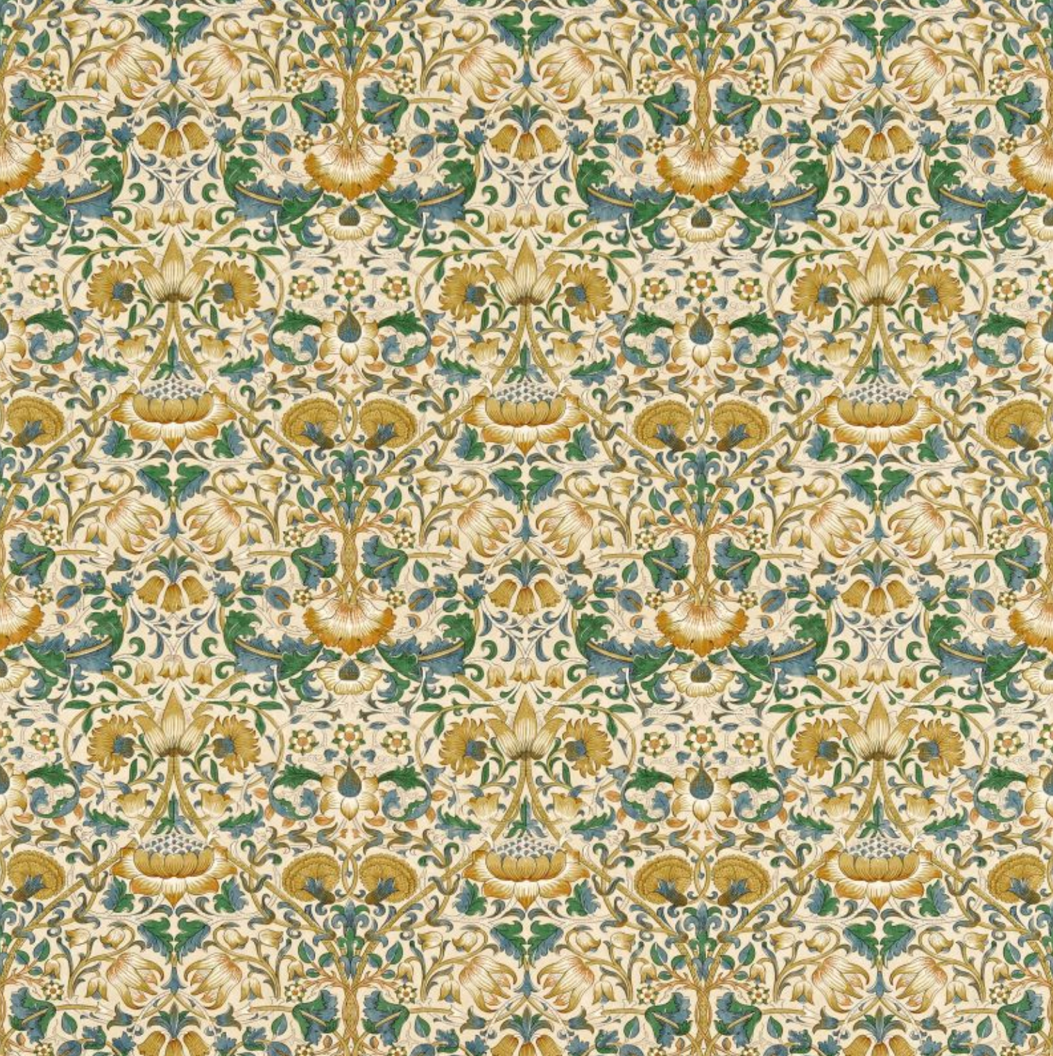 TELA "LODDEN AMARILLO" Morris & Co - Morris & Amigos