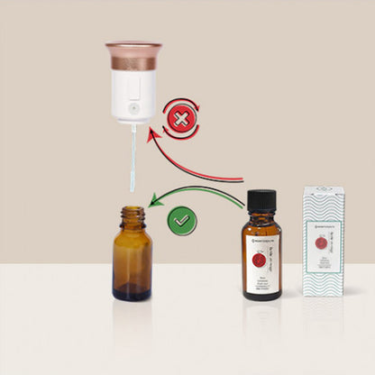 Diffusore Elettrico Lux - Bianco e Argento - ESSENZAPURA per Hypno Casa