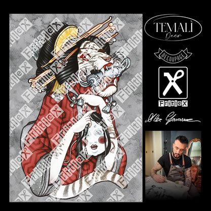 Colección Dècoupage Alex - Tigre