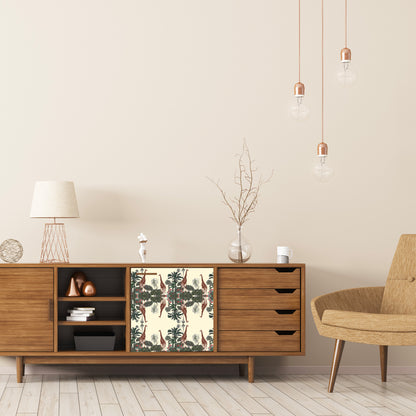 Dècoupage Toile de Jouy - Giraffe