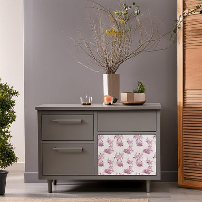 Dècoupage Toile de Jouy - Scimmie Rosa