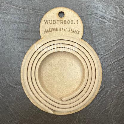 Fregio Decorativo "Cordone Linea Liscia Grossa Small", WoodUbend