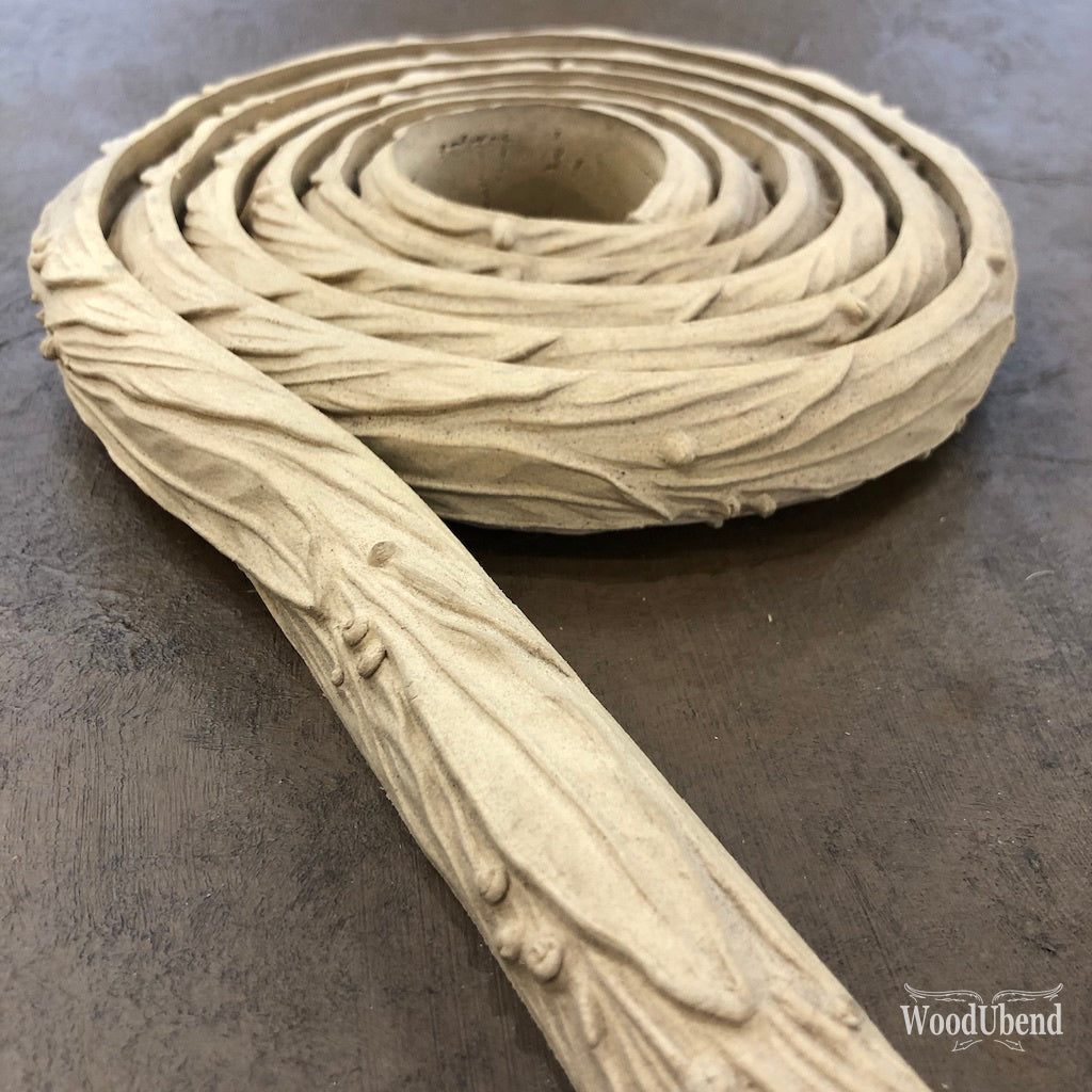 Fregio Decorativo "Cordone Alloro", WoodUbend