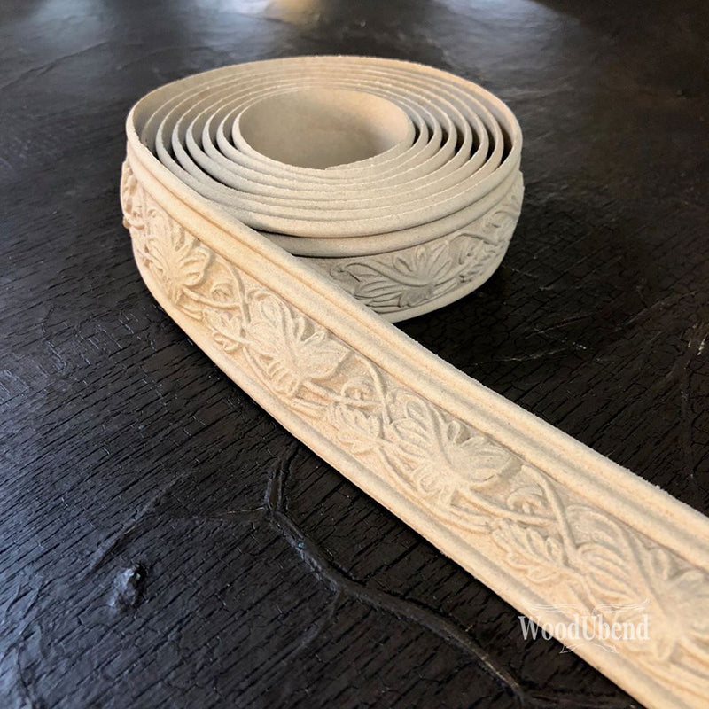 Fregio Decorativo "Cordone Fior di Vite", WoodUbend