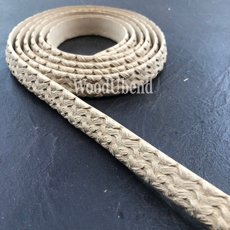 Fregio Decorativo "Cordone Lana Big", WoodUbend