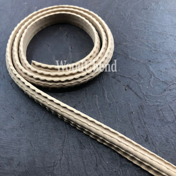 Fregio Decorativo "Cordone Piccolo Agrifoglio", WoodUbend