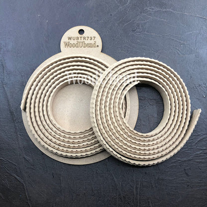 Fregio Decorativo "Cordone Agrifoglio", WoodUbend