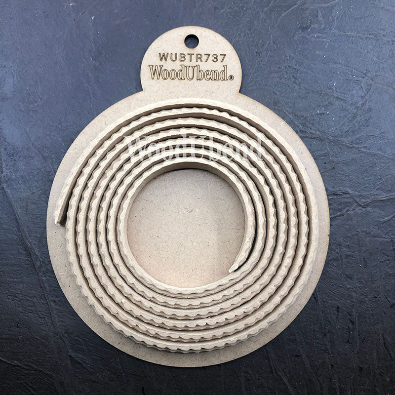 Fregio Decorativo "Cordone Agrifoglio", WoodUbend